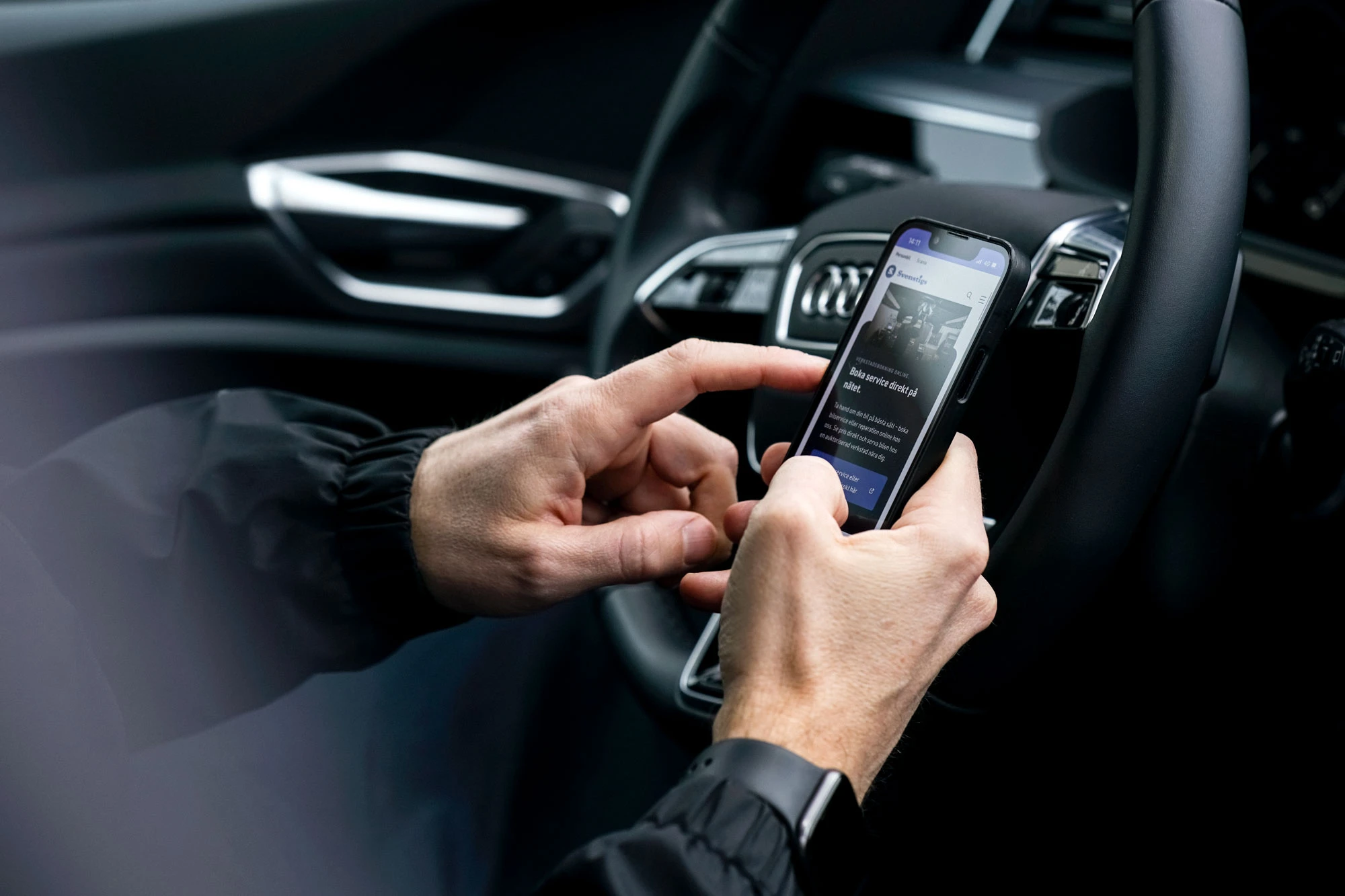 Skärmdump från svenstigs.se